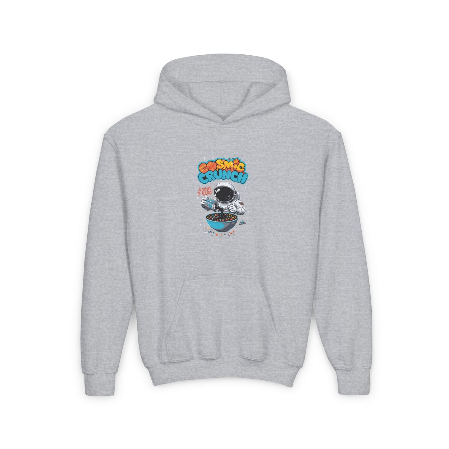 Cosmic Crunch Youth Hoodie - Fun Graphic Sweatshirt for Kids