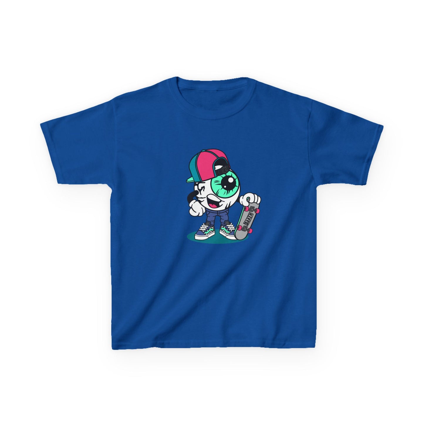 Cool Kid's Graphic Tee - Retro Skater Design