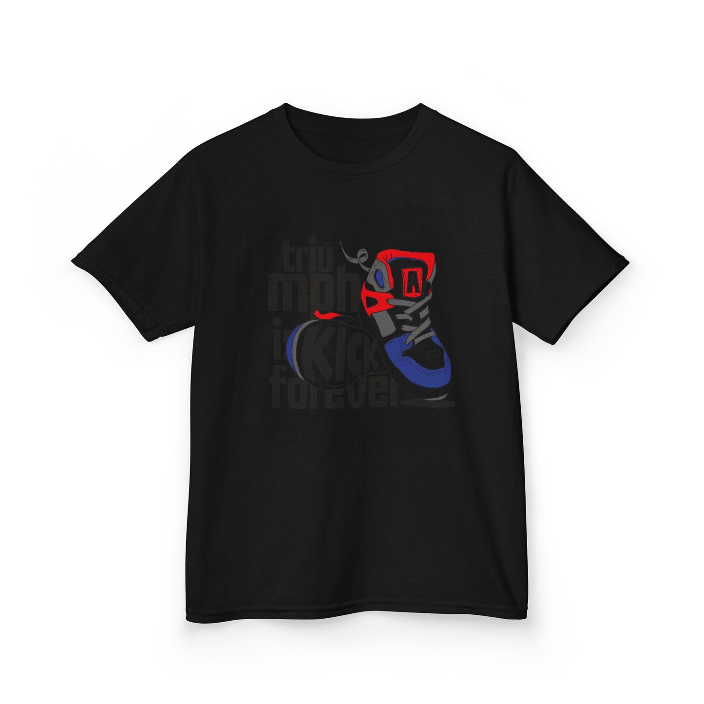 Cool Kids Heavy Cotton™ Tee - 'Triumph Forever' Graphic T-Shirt