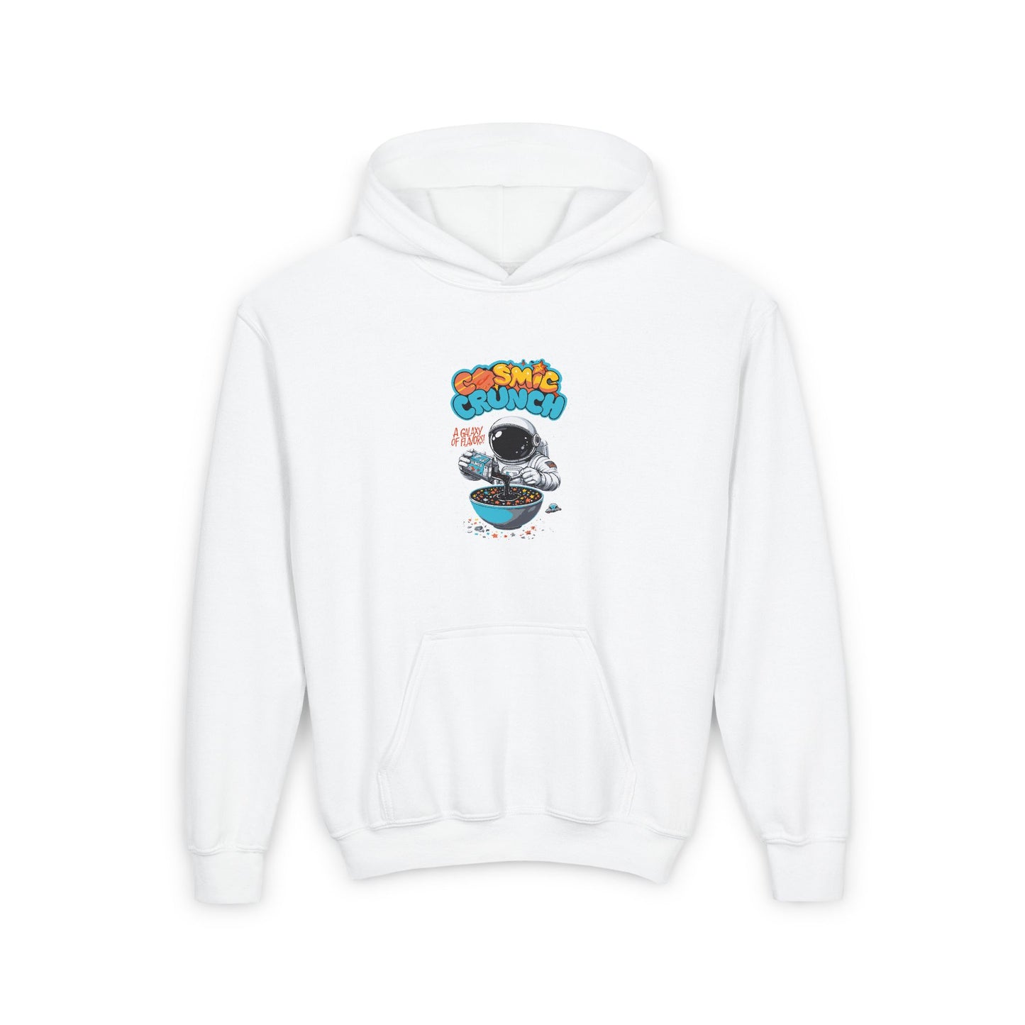 Cosmic Crunch Youth Hoodie - Fun Graphic Sweatshirt for Kids