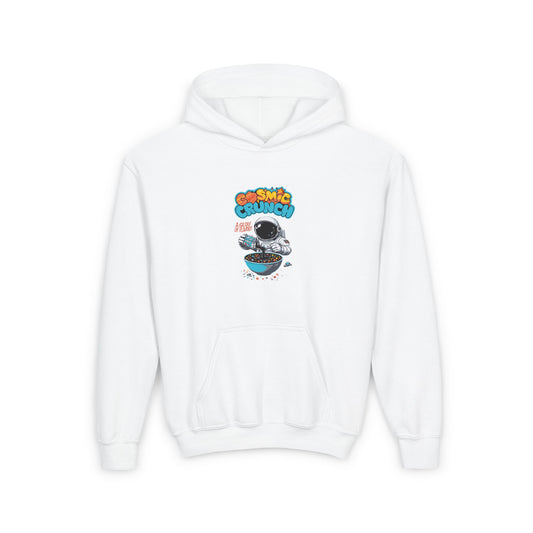 Cosmic Crunch Youth Hoodie - Fun Graphic Sweatshirt for Kids