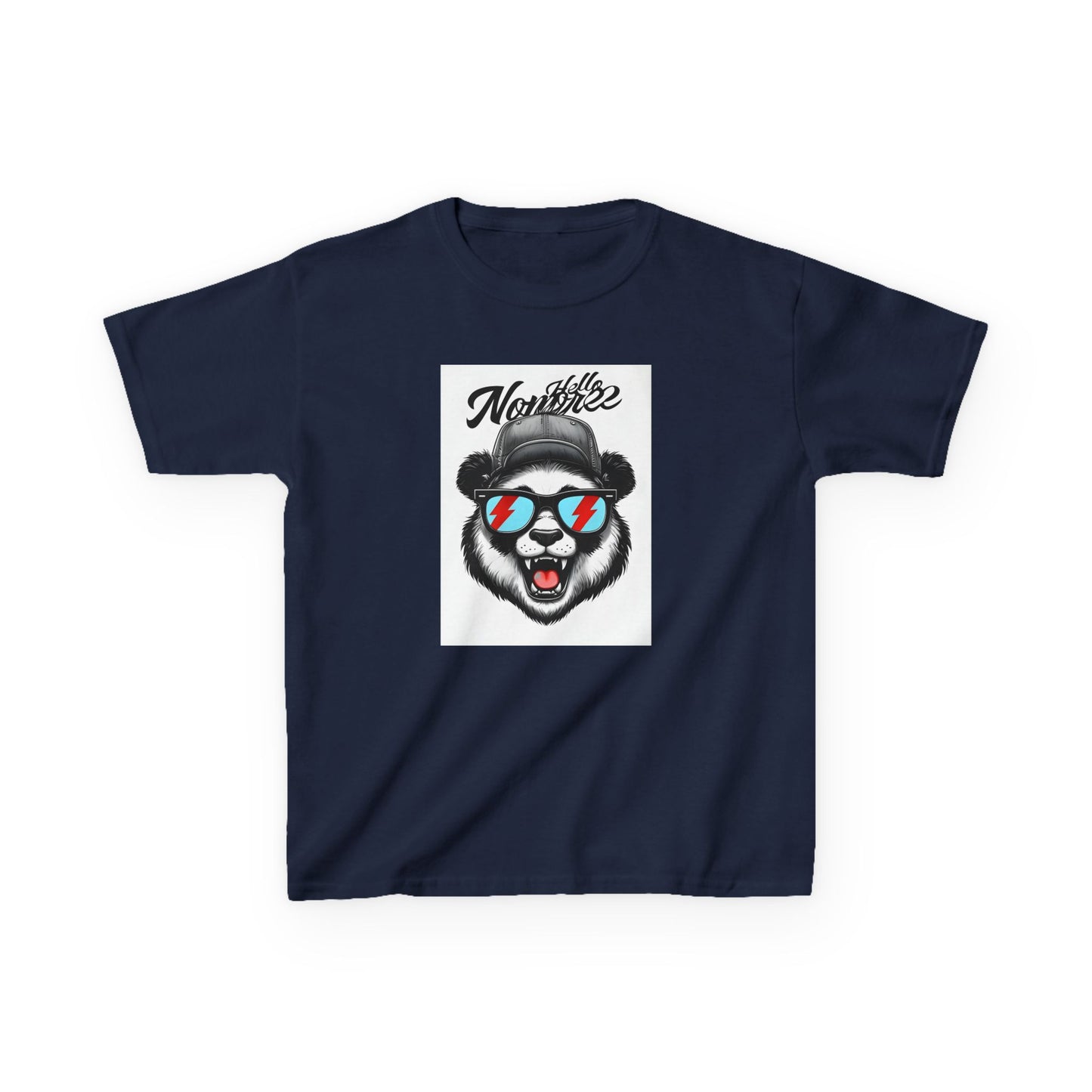 Cool Panda Graphic Kids Tee - Fun & Trendy Heavy Cotton Shirt