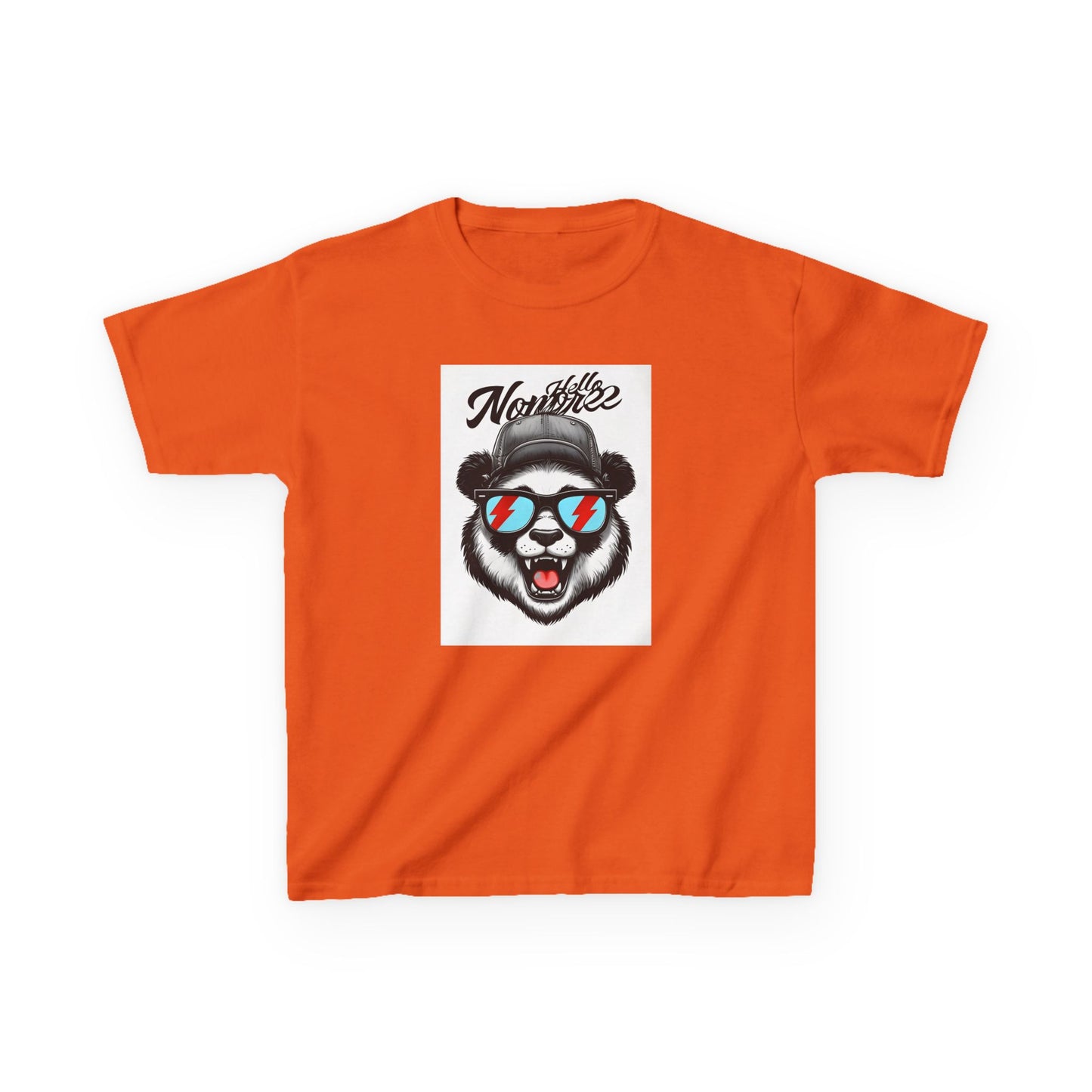 Cool Panda Graphic Kids Tee - Fun & Trendy Heavy Cotton Shirt