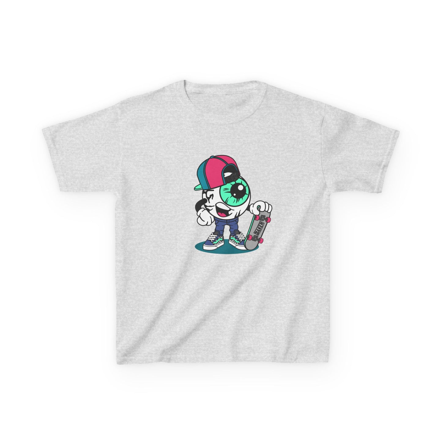 Cool Kid's Graphic Tee - Retro Skater Design