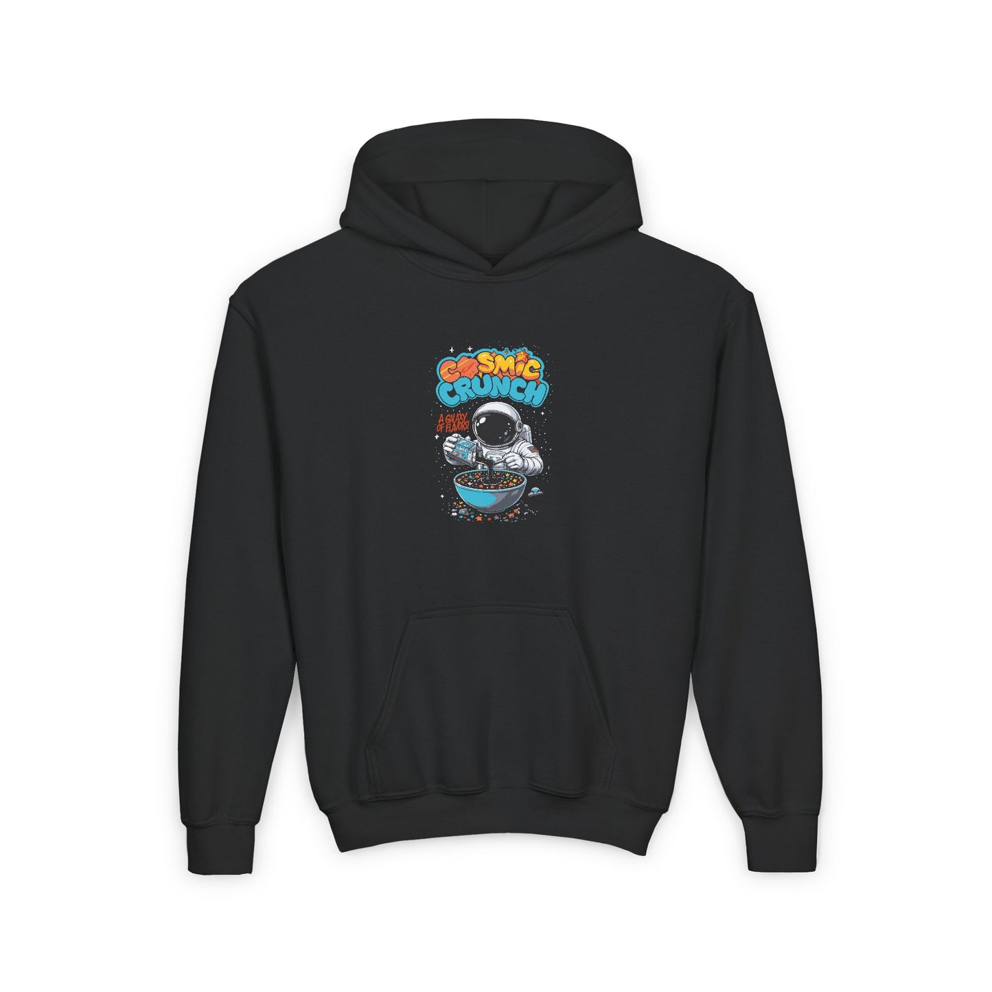 Cosmic Crunch Youth Hoodie - Fun Graphic Sweatshirt for Kids