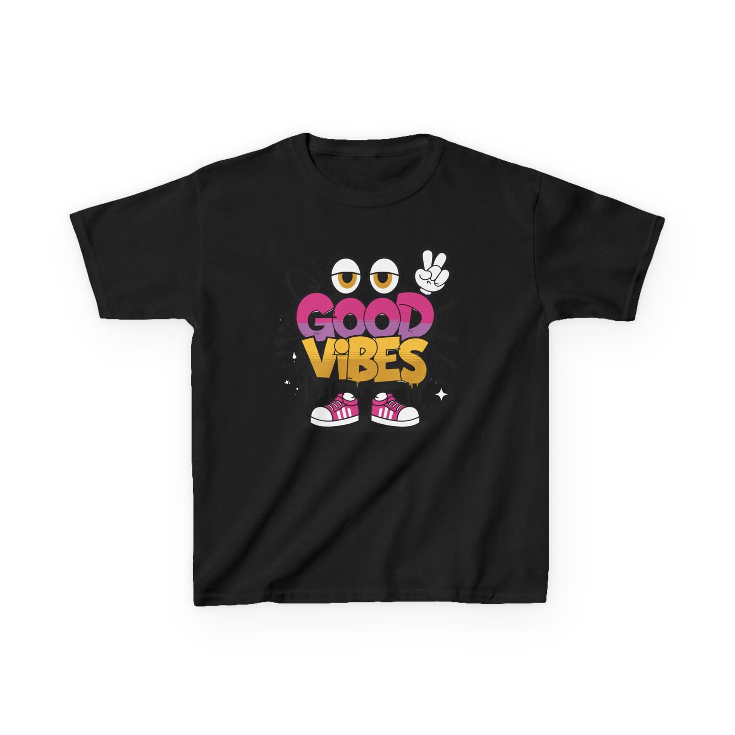 Kids Good Vibes Tee | Fun & Stylish Youth T-Shirt for Positive Energy