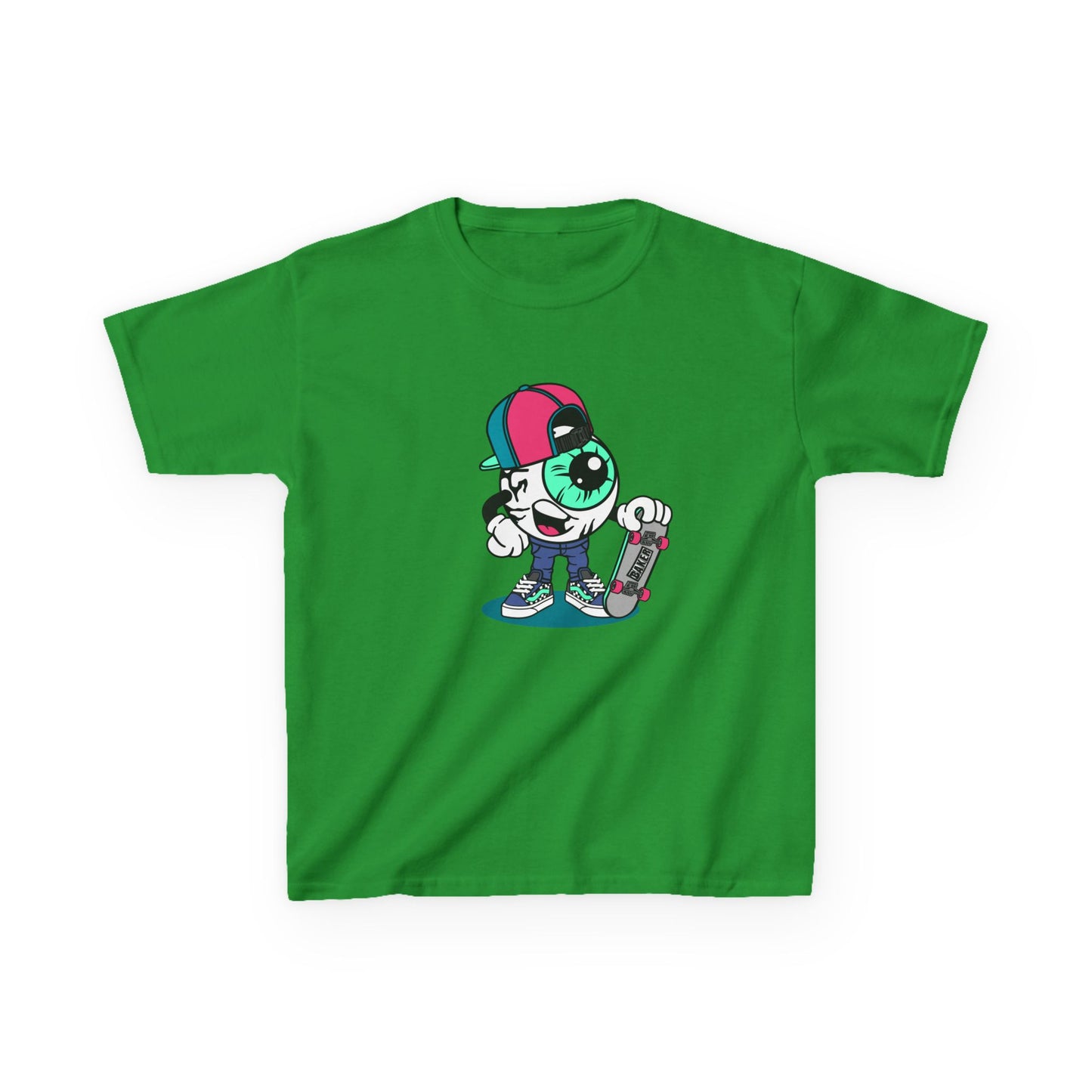 Cool Kid's Graphic Tee - Retro Skater Design