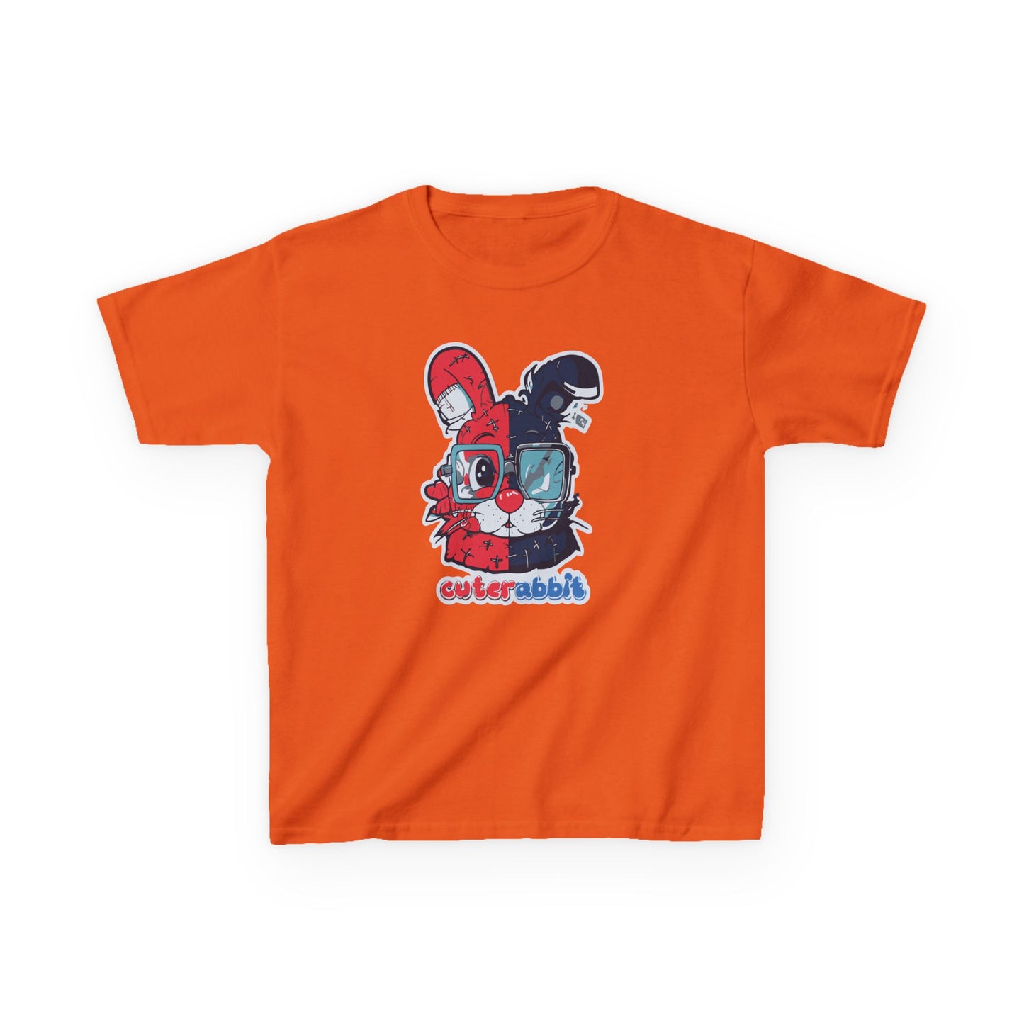 Cute Rabbit Graphic Kids Tee - Fun and Playful Design for Boys and Girls