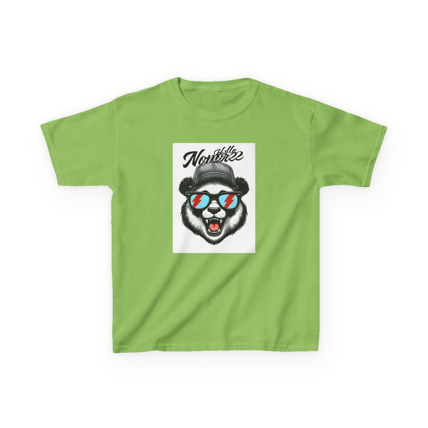 Cool Panda Graphic Kids Tee - Fun & Trendy Heavy Cotton Shirt