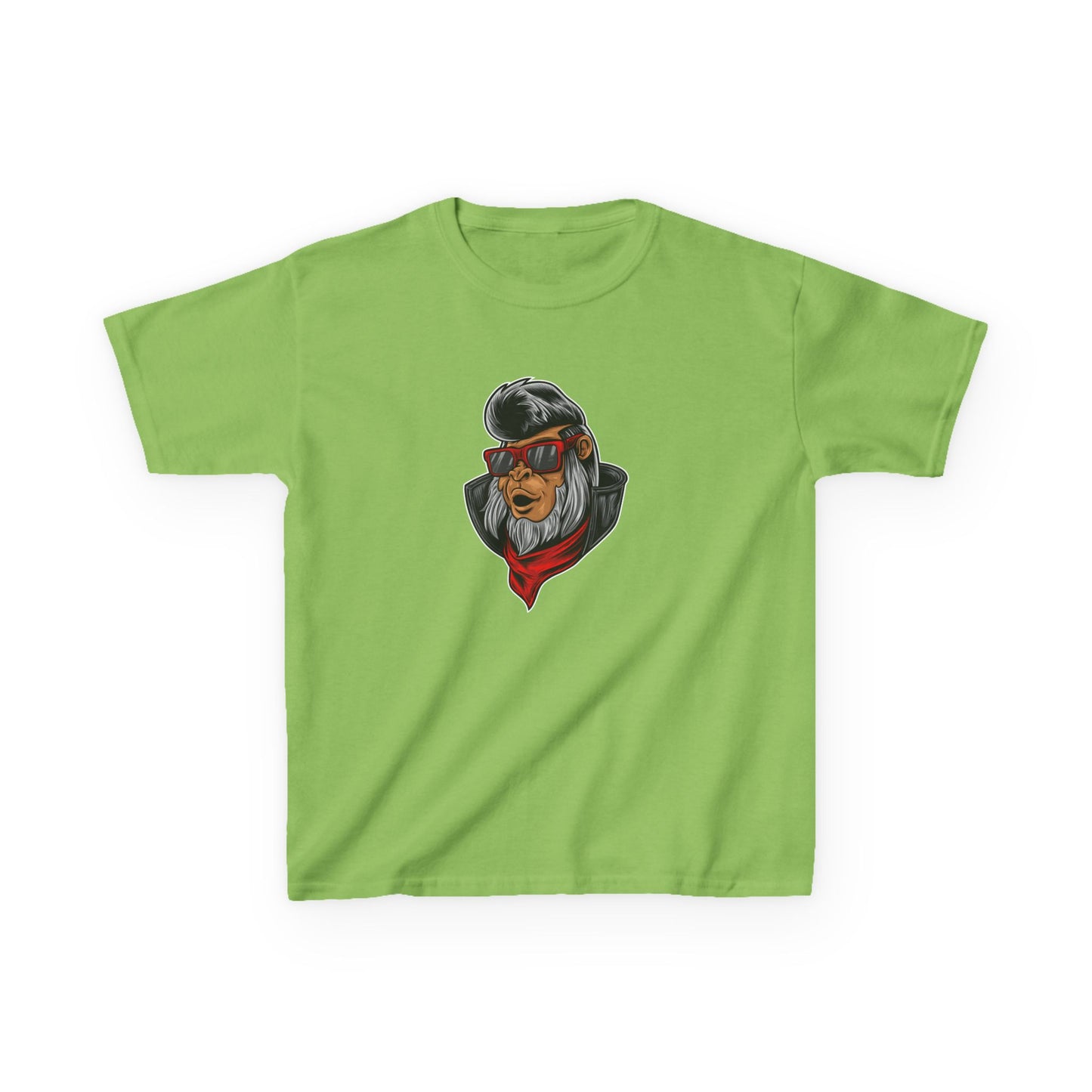 Cool Gorilla Kids Heavy Cotton Tee - Stylish Graphic T-Shirt for Fun Adventures