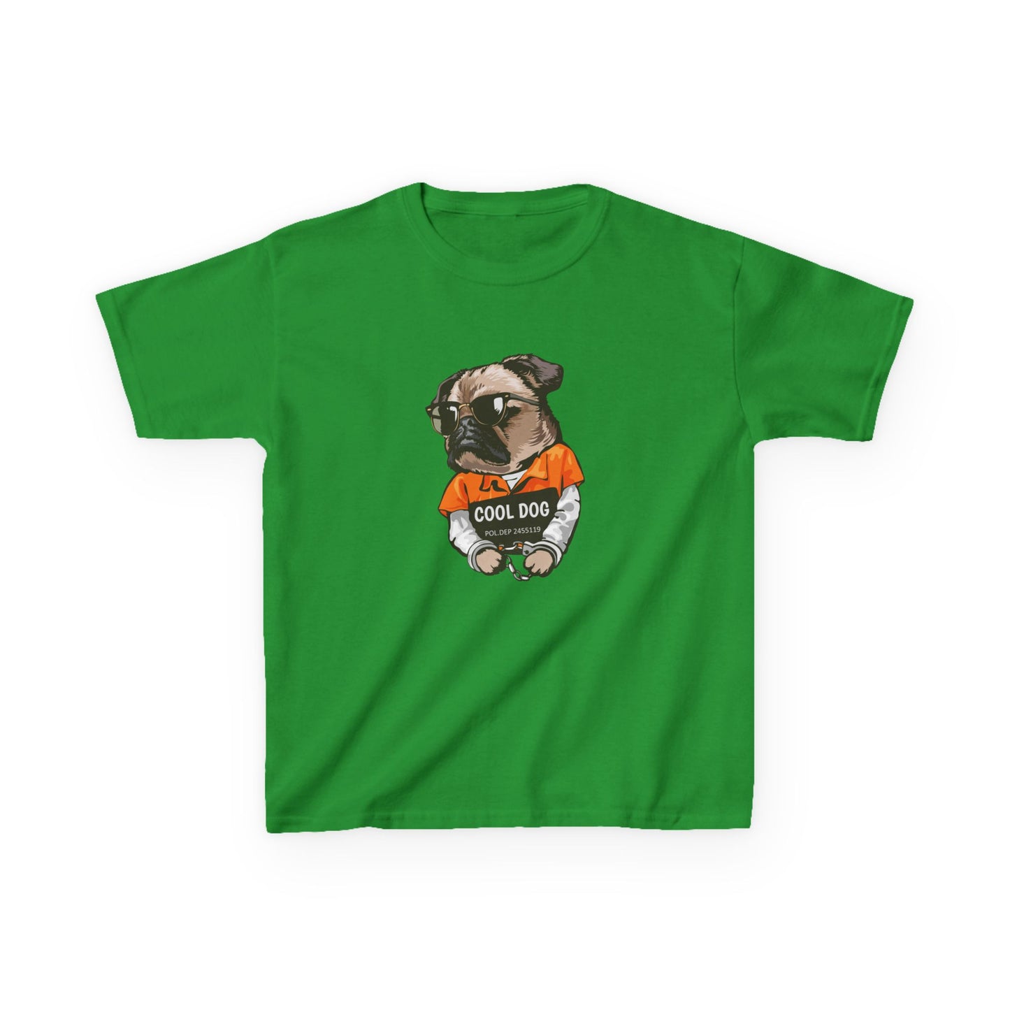 Cool Dog Kids Tee - Cute Pug Graphic T-Shirt for Dog Lovers