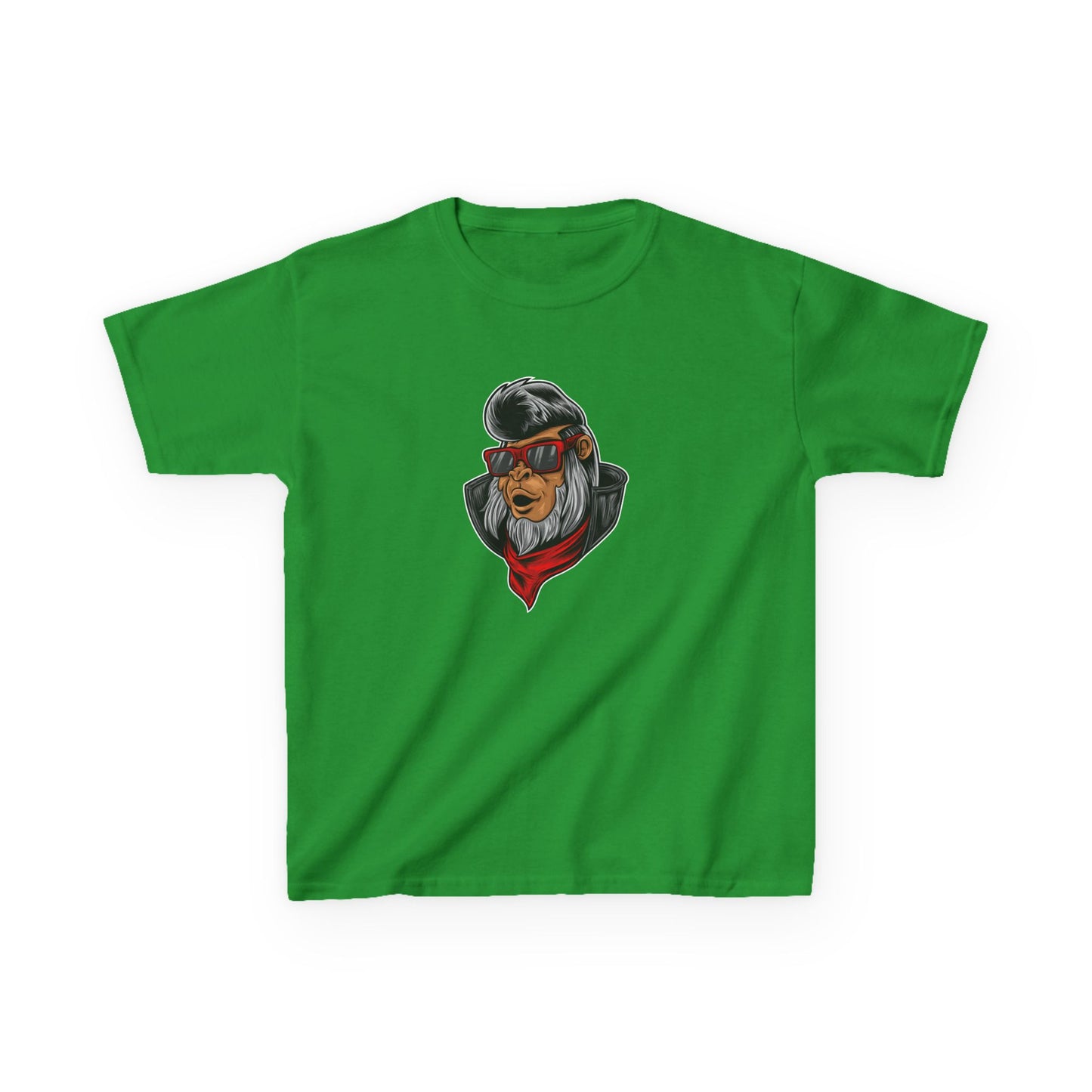 Cool Gorilla Kids Heavy Cotton Tee - Stylish Graphic T-Shirt for Fun Adventures