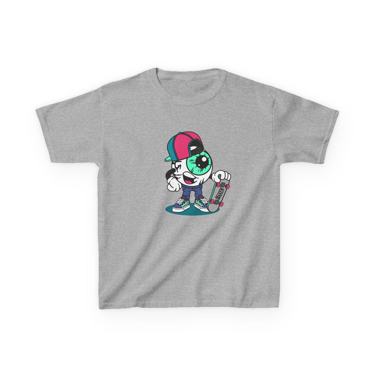 Cool Kid's Graphic Tee - Retro Skater Design