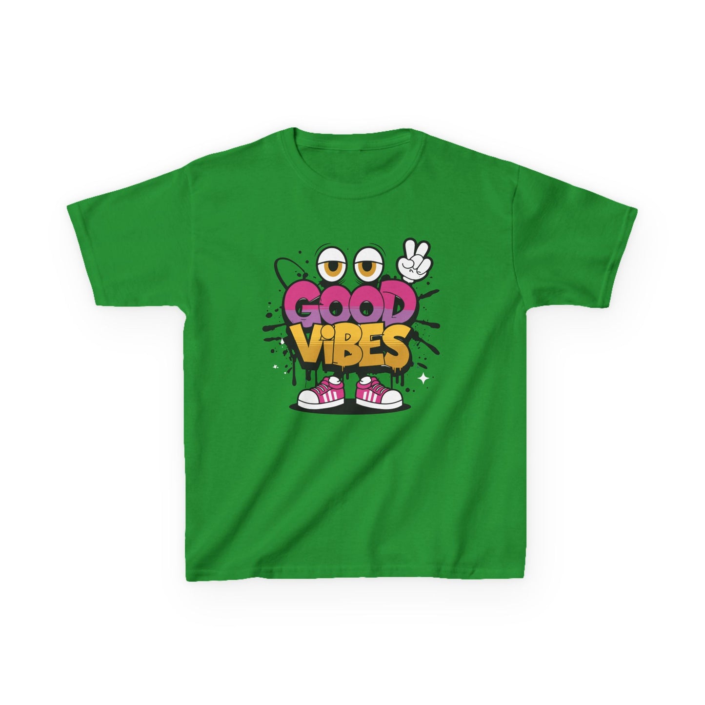 Kids Good Vibes Tee | Fun & Stylish Youth T-Shirt for Positive Energy