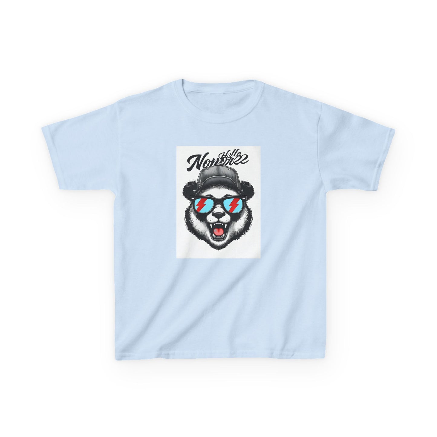 Cool Panda Graphic Kids Tee - Fun & Trendy Heavy Cotton Shirt