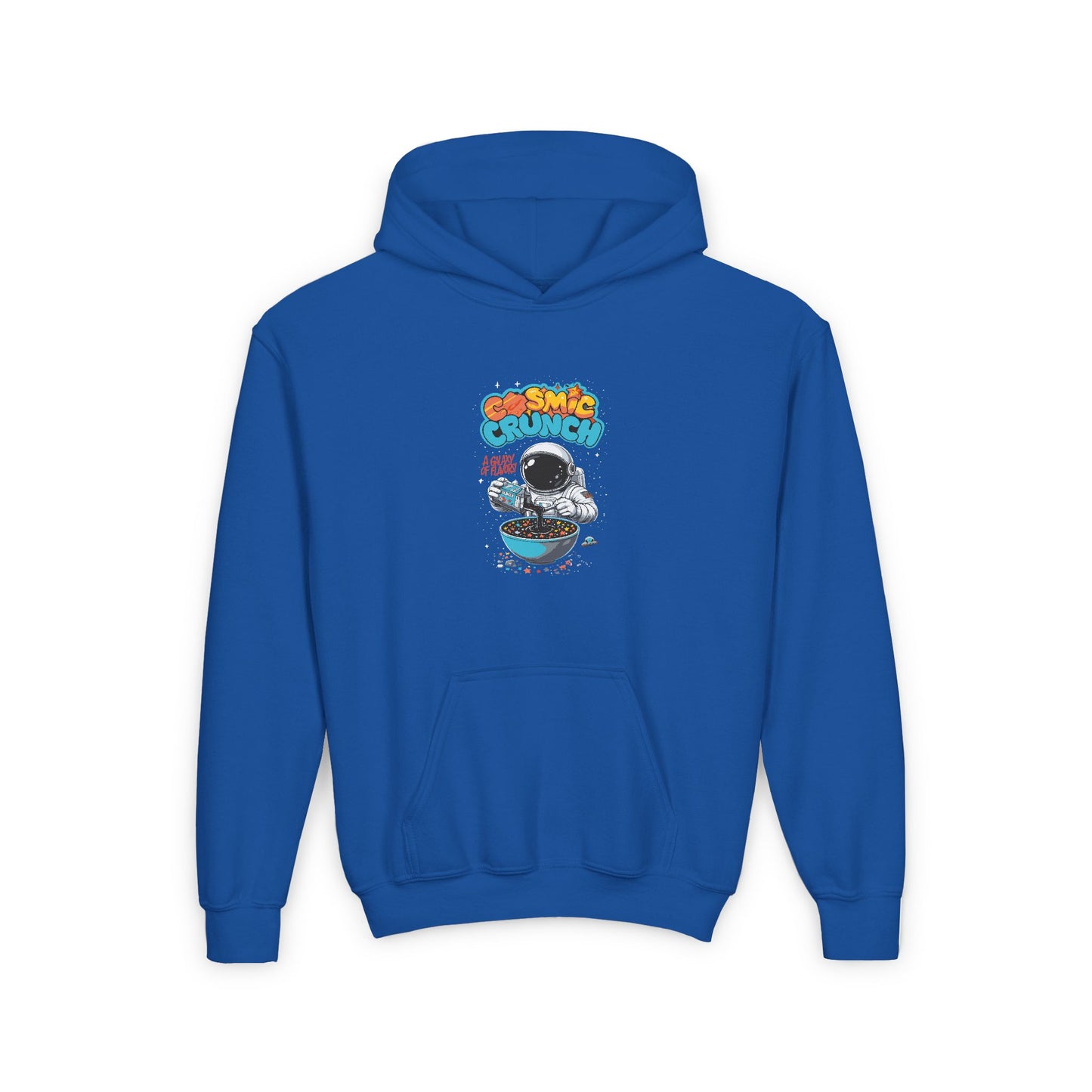 Cosmic Crunch Youth Hoodie - Fun Graphic Sweatshirt for Kids