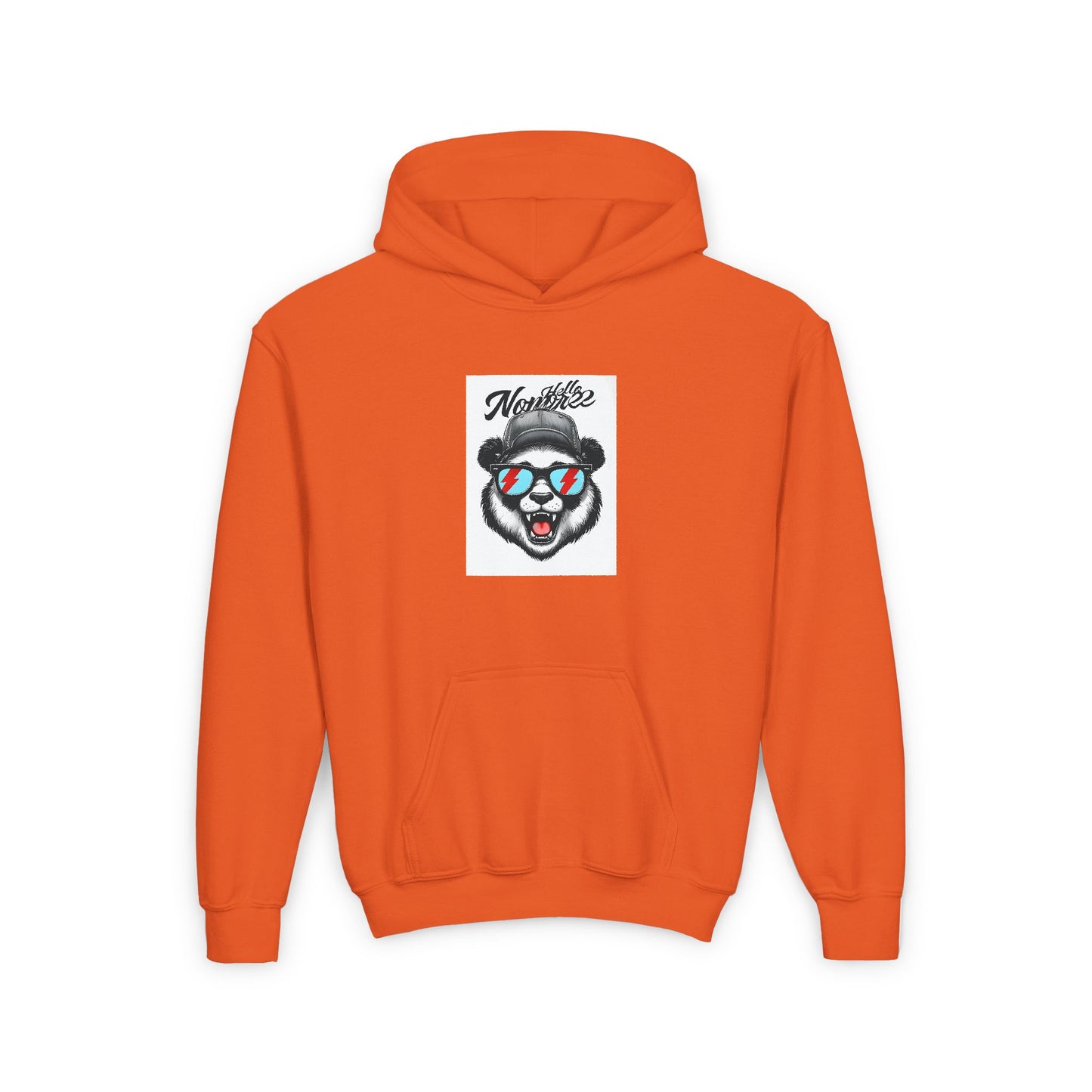 Cool Bear Graphic Youth Hoodie - Trendy Urban Style