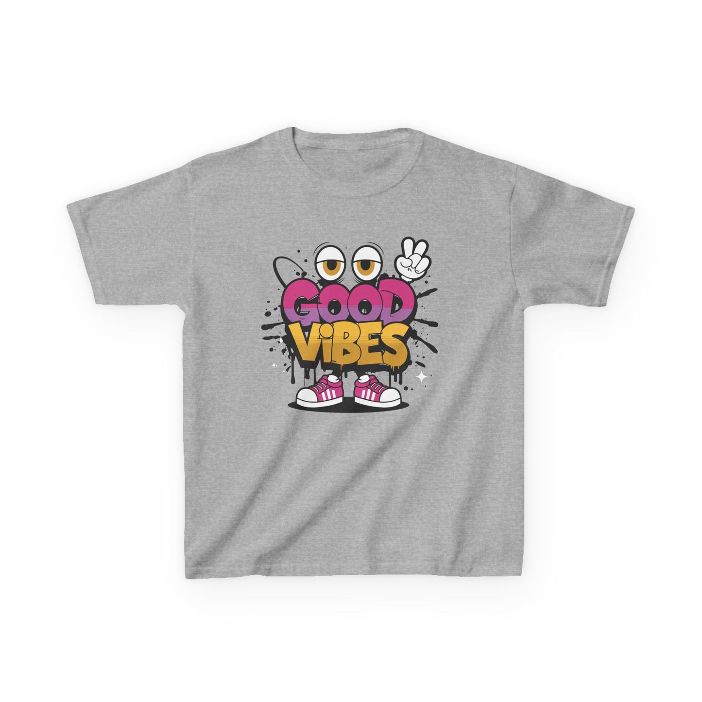 Kids Good Vibes Tee | Fun & Stylish Youth T-Shirt for Positive Energy