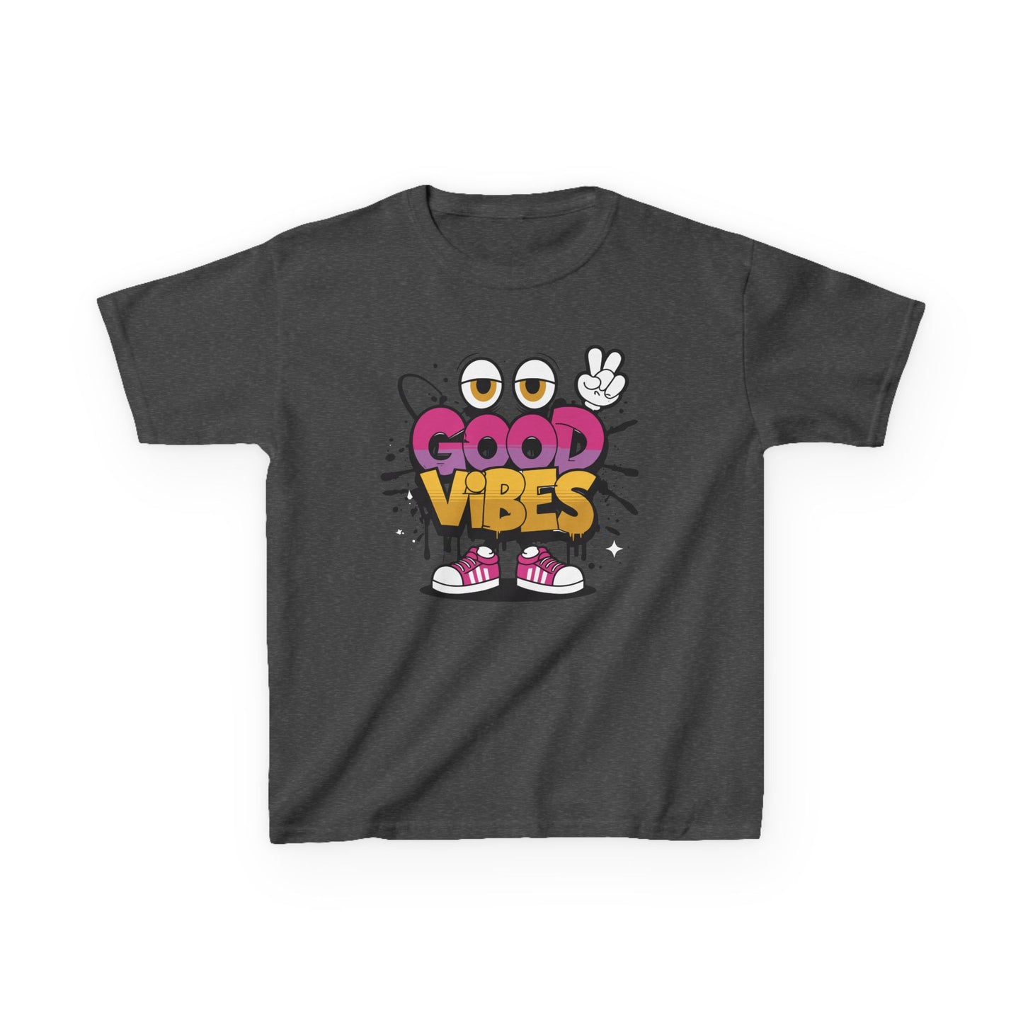 Kids Good Vibes Tee | Fun & Stylish Youth T-Shirt for Positive Energy