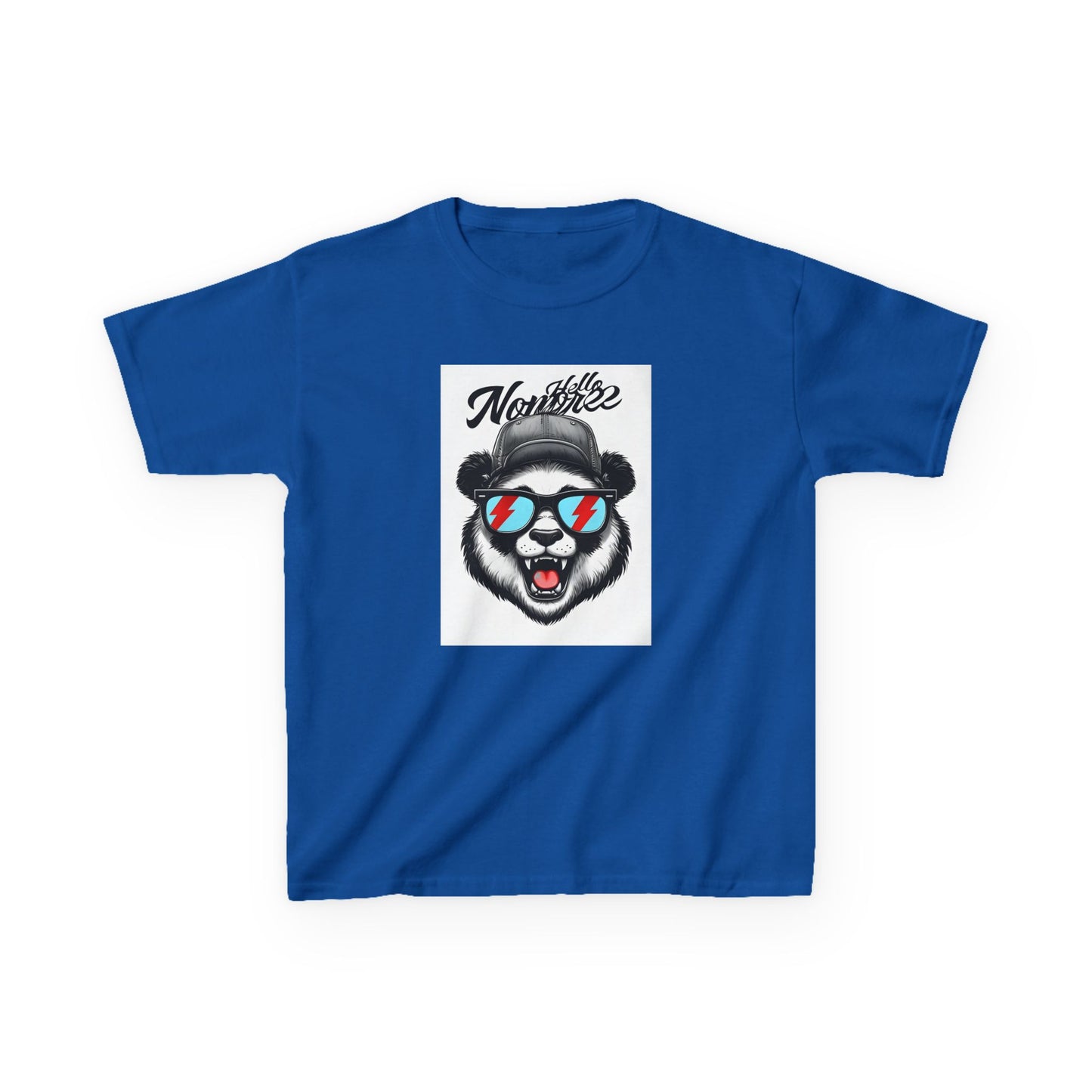 Cool Panda Graphic Kids Tee - Fun & Trendy Heavy Cotton Shirt